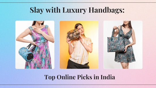 Luxury Indian handbags online – The Indian Trunk collection