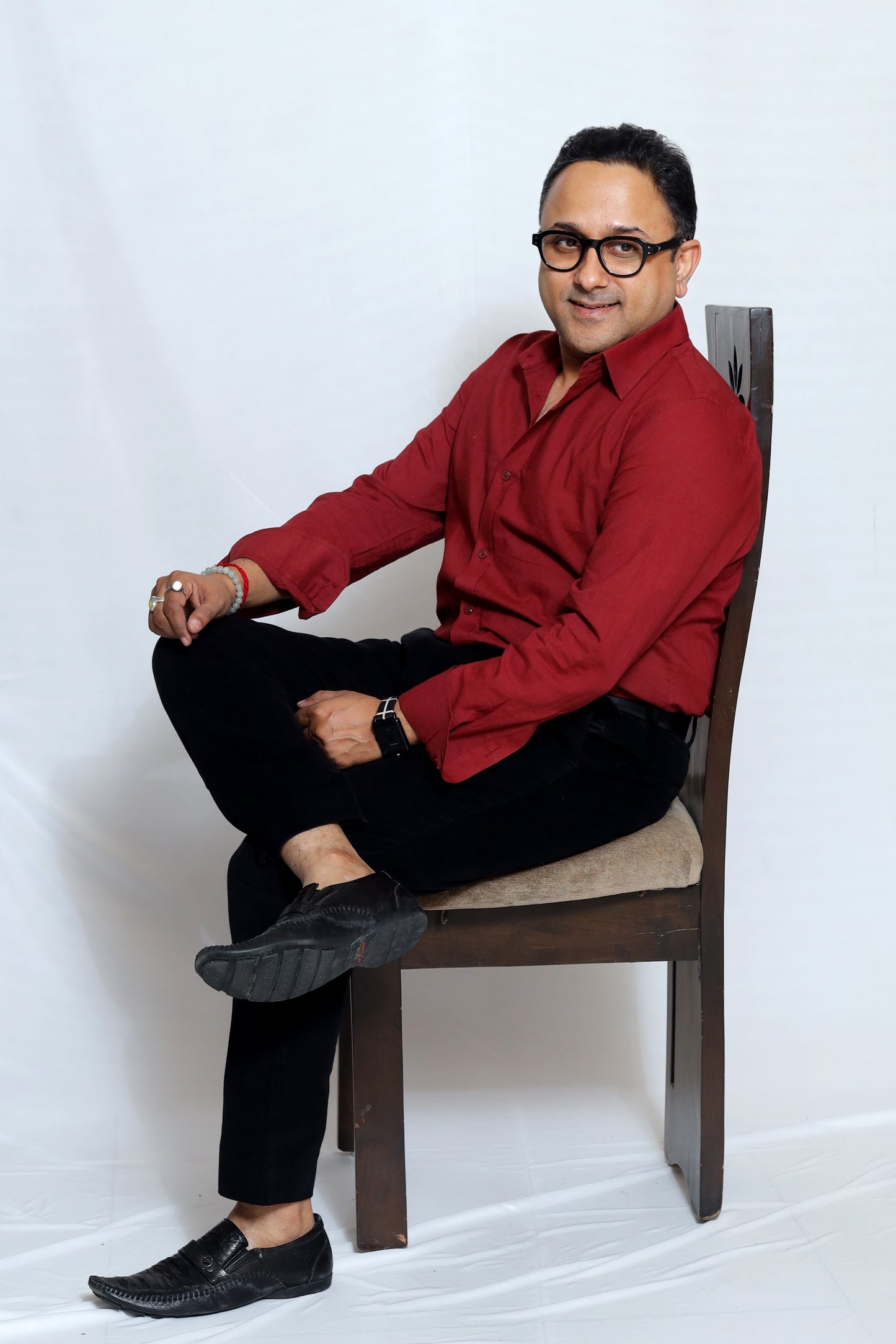 MAROON PLAIN SHIRT
