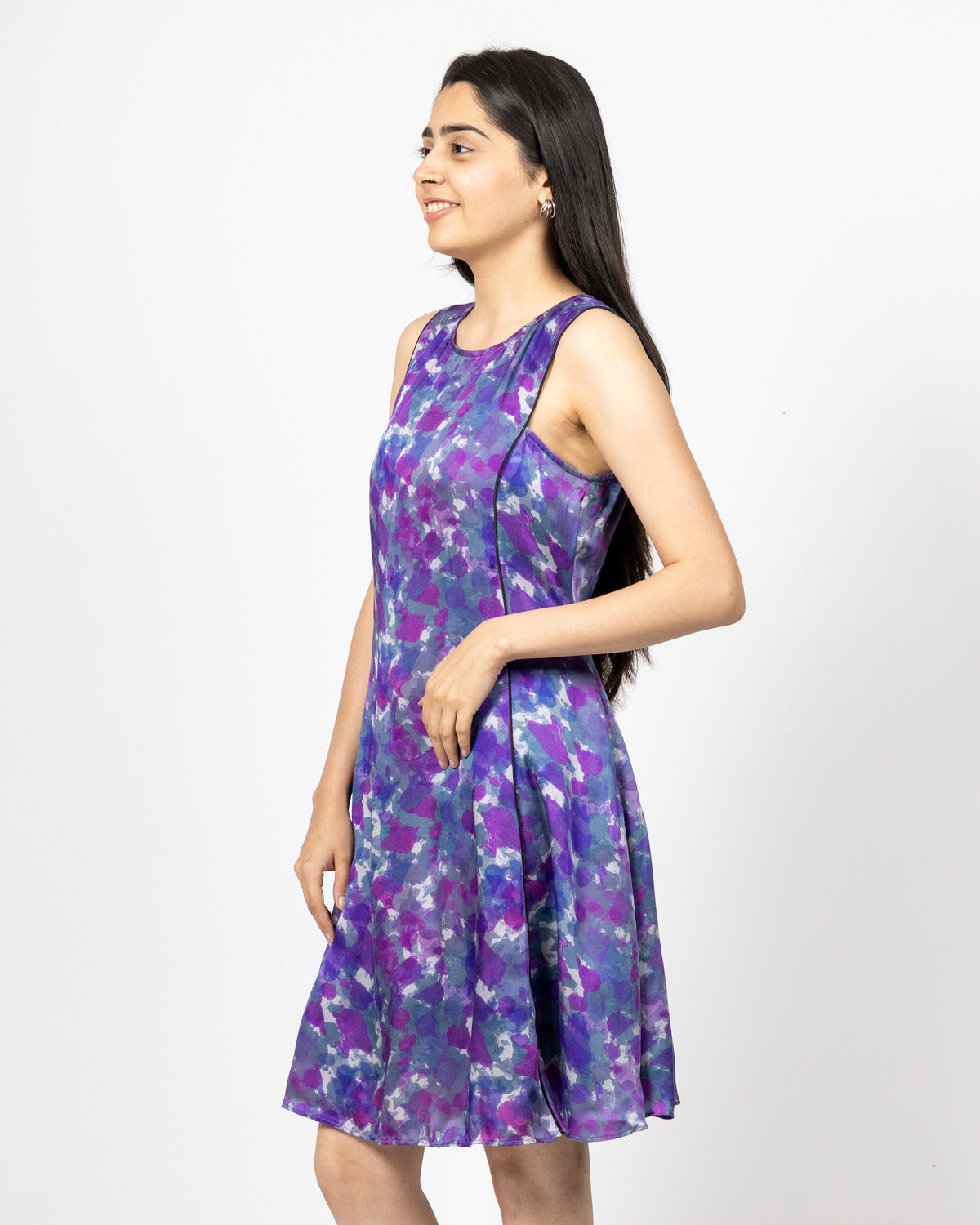 ORCHID UMBRELLA DRESS
