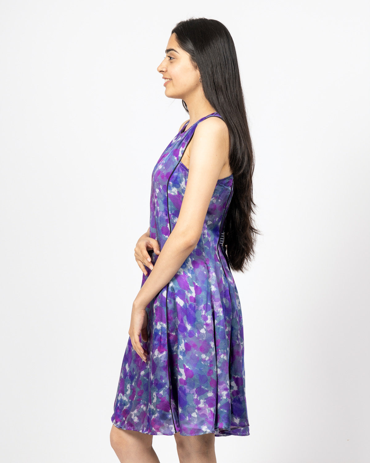 ORCHID UMBRELLA DRESS