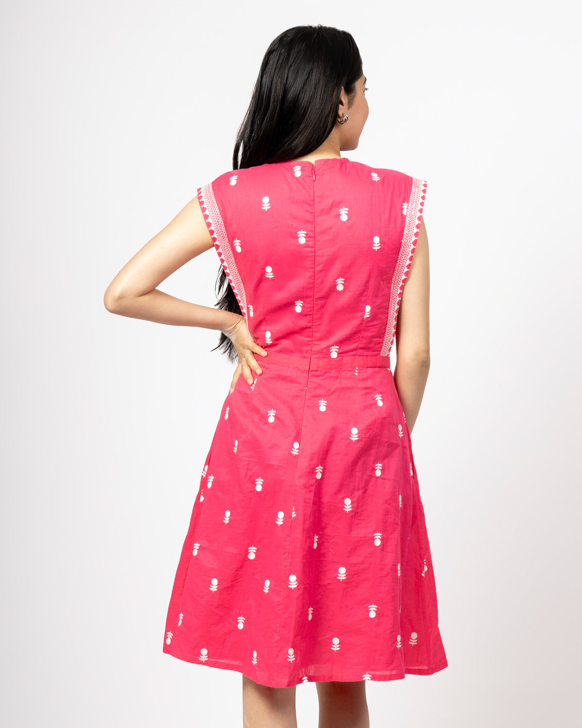 VIBRANT FUSCHIA DRESS
