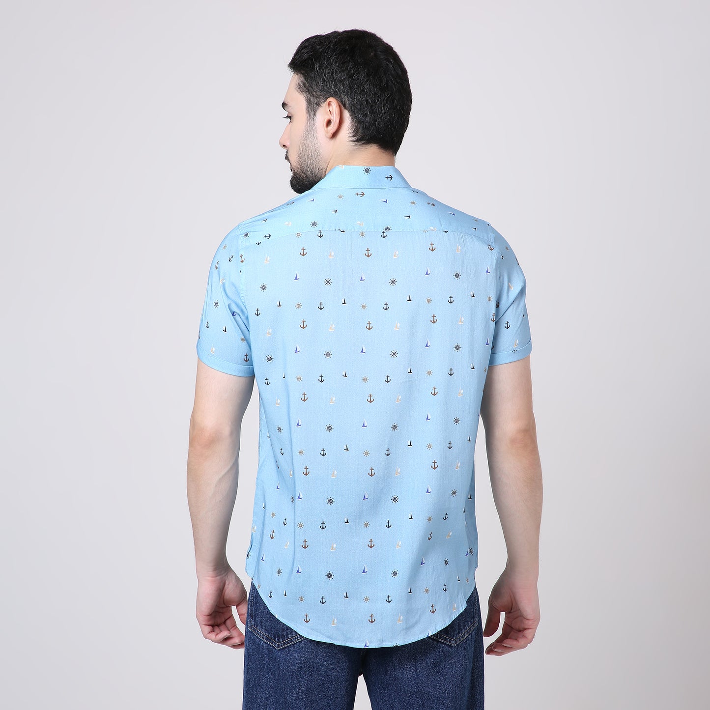 NAUTICAL PRINT SHIRT