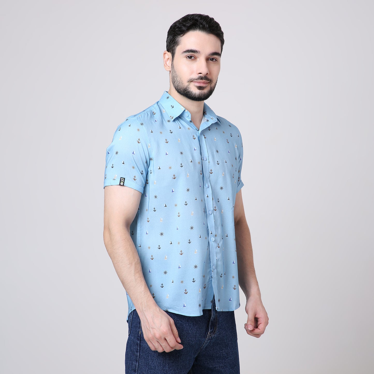 NAUTICAL PRINT SHIRT
