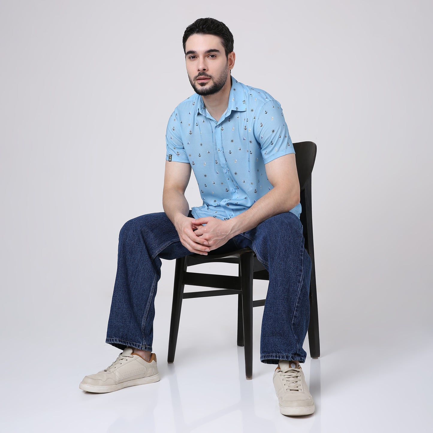 NAUTICAL PRINT SHIRT