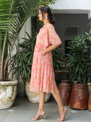 CHARLOTTE FLORAL DRESS