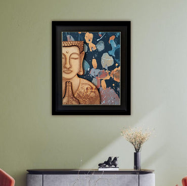 GAUTAMA BUDDHA FRAME - Abstract Print on Canvas