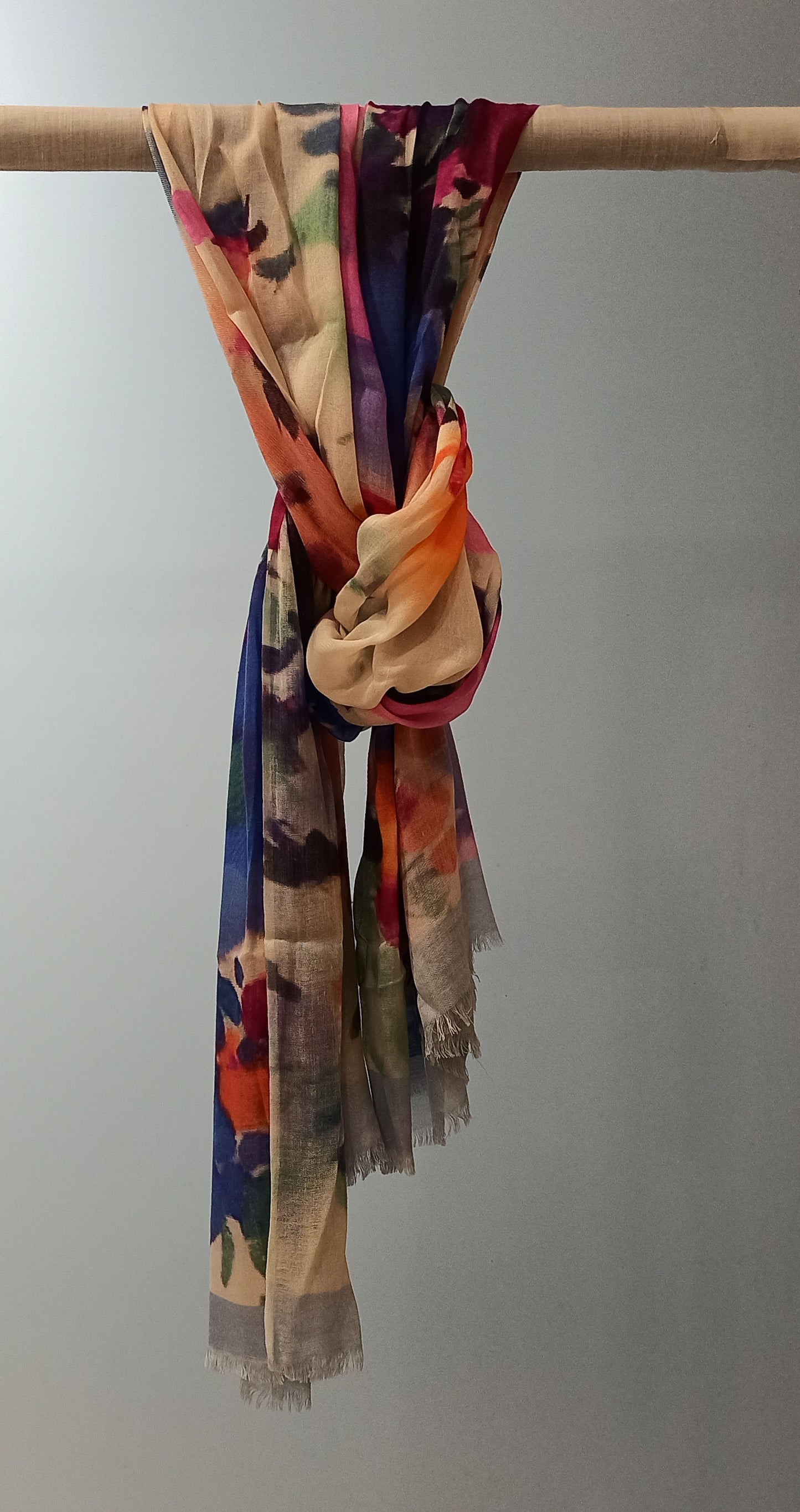 FALL FLOWER SCARF