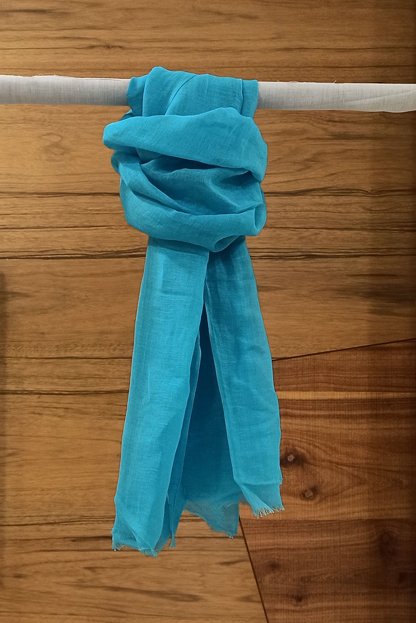 CYAN BLUE SCARF