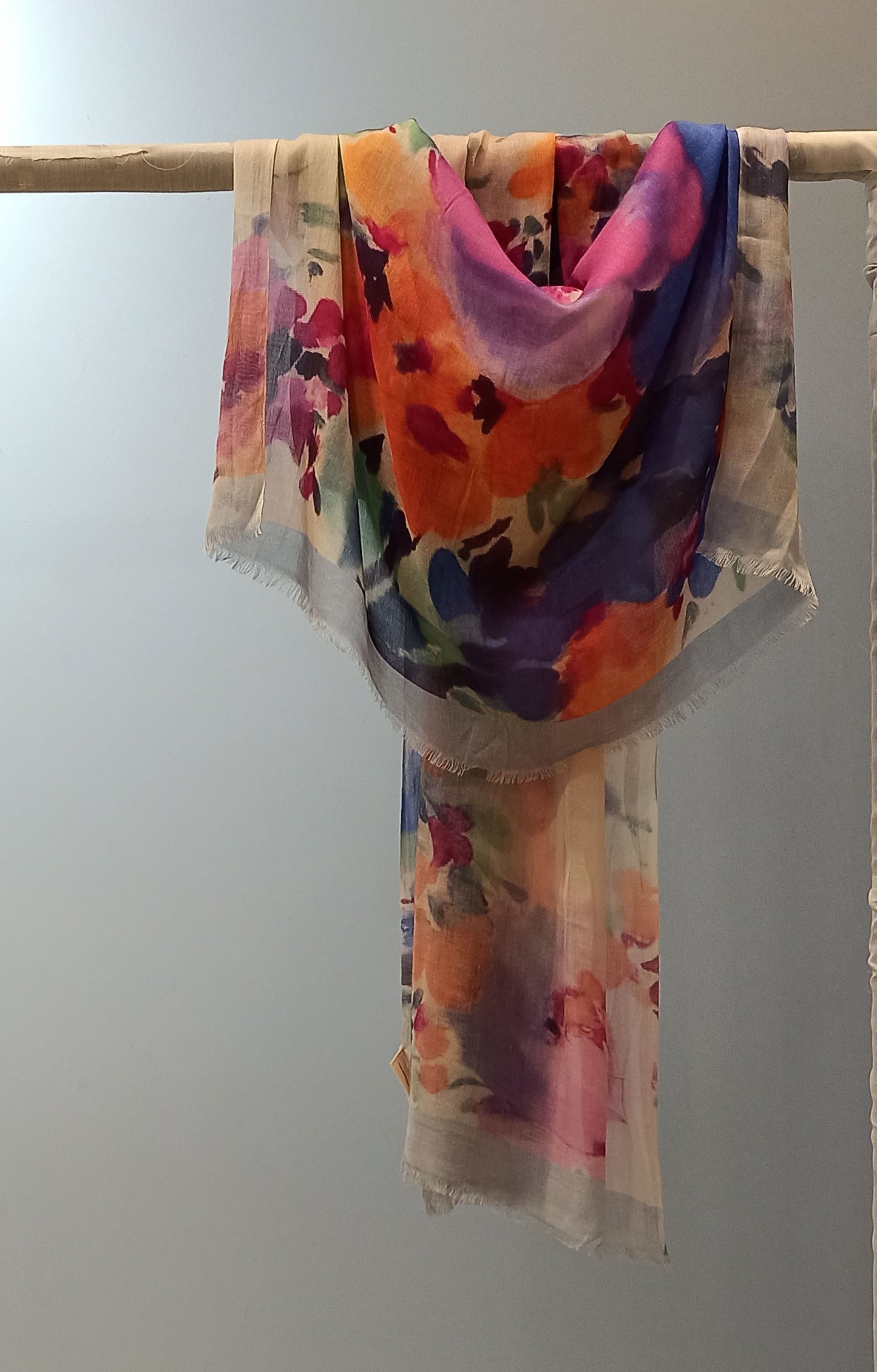 FALL FLOWER SCARF