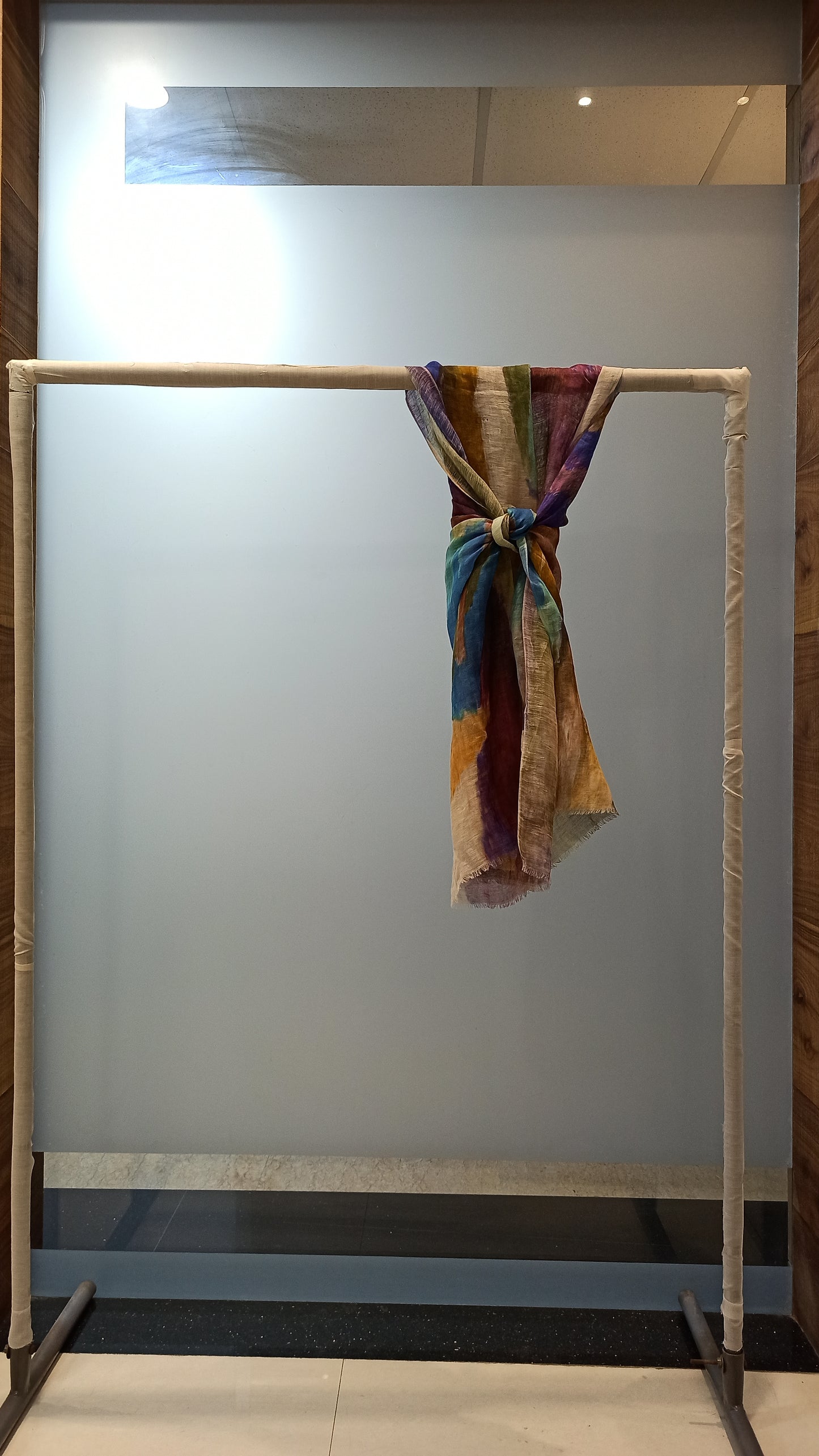 IMPRESSIONIST STROKES SCARF