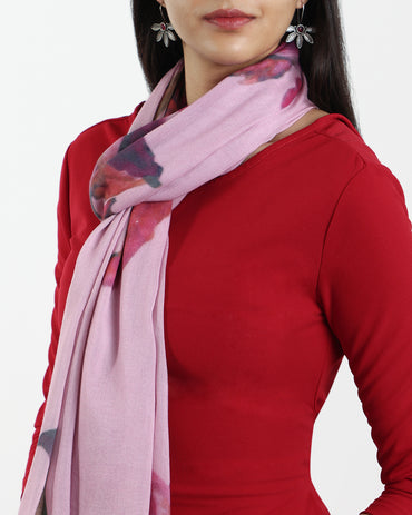 ROSE BLUSH SCARF