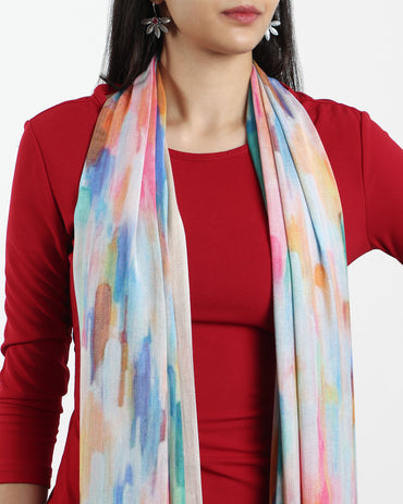 DREAM STROKES (MULTI) SCARF