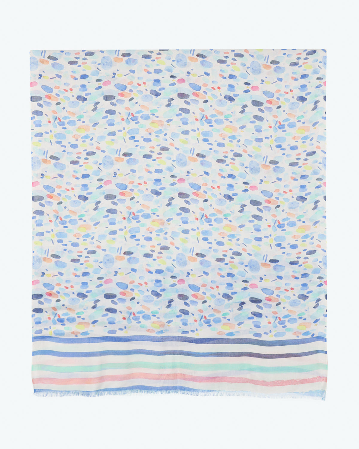 MANGOLIA BLUE MOSAIC SCARF