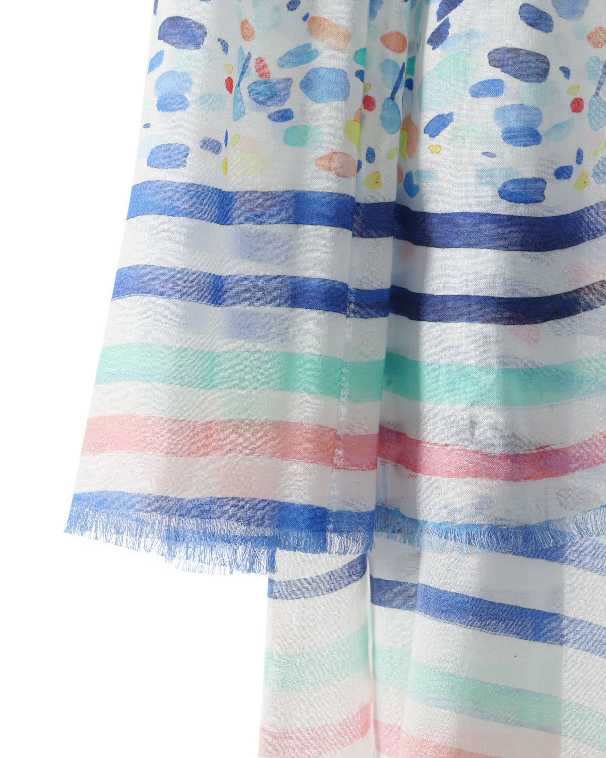 MANGOLIA BLUE MOSAIC SCARF