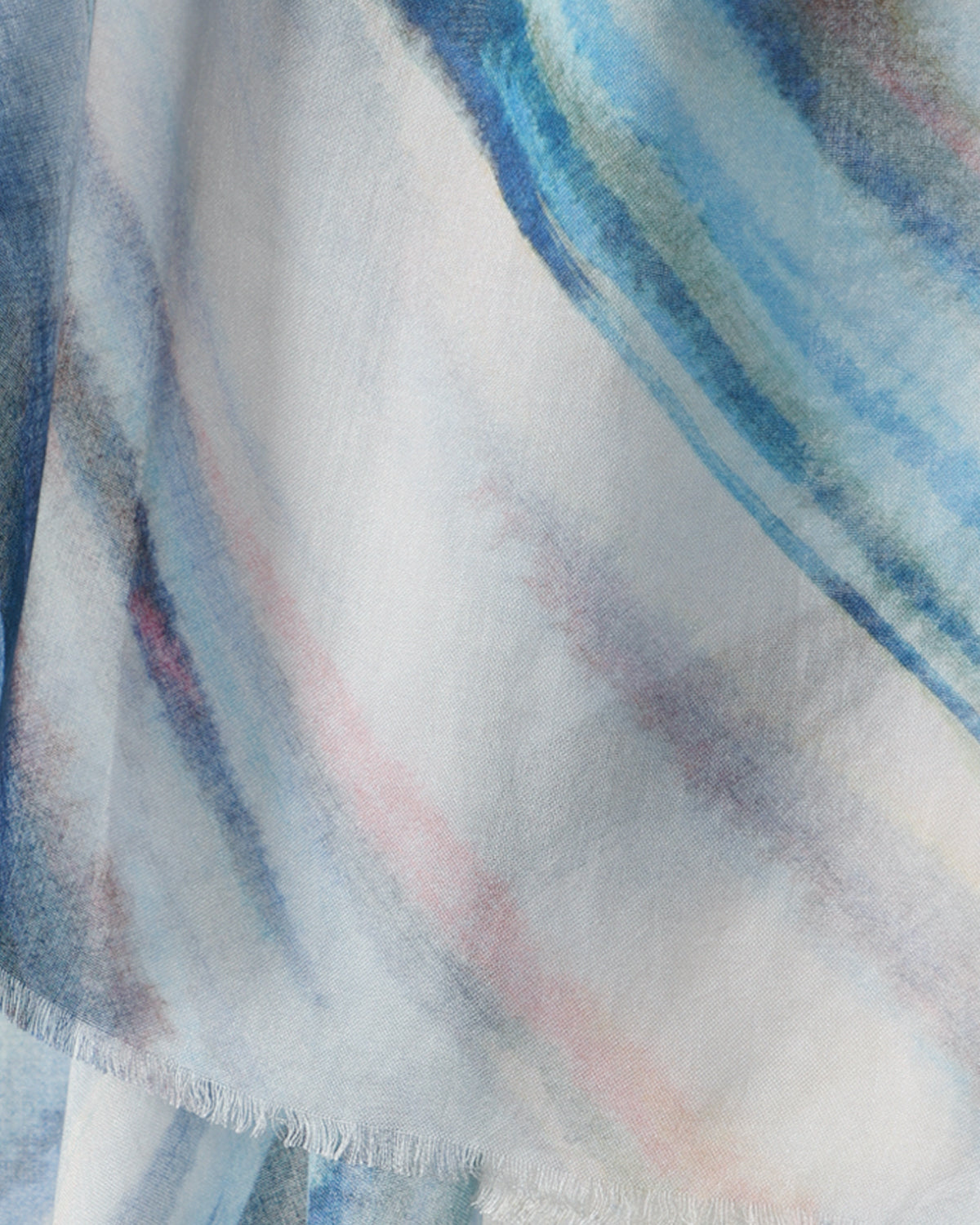 WATERCOLOR WAVES SCARF