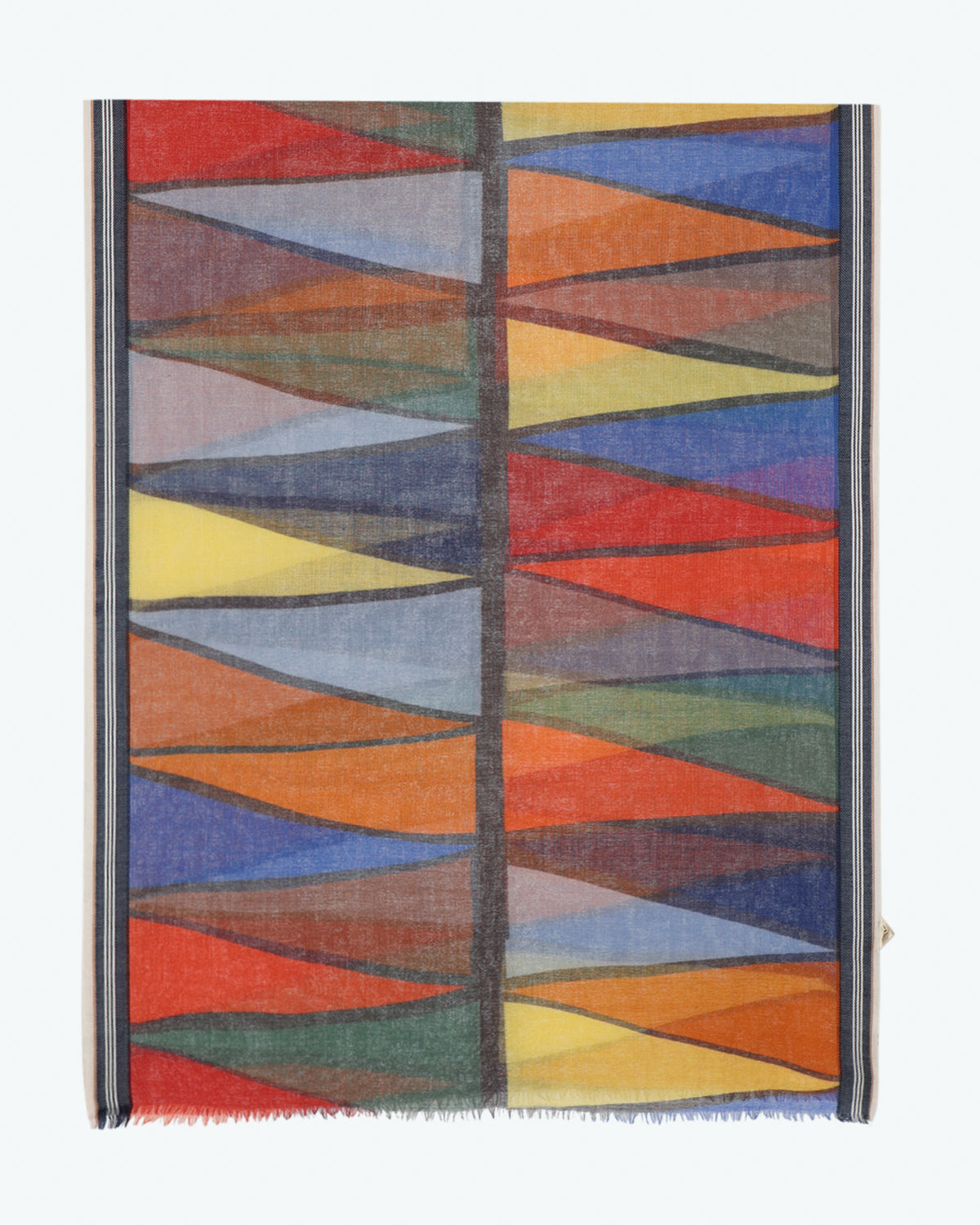 RAINBOW TRIANGLE SCARF