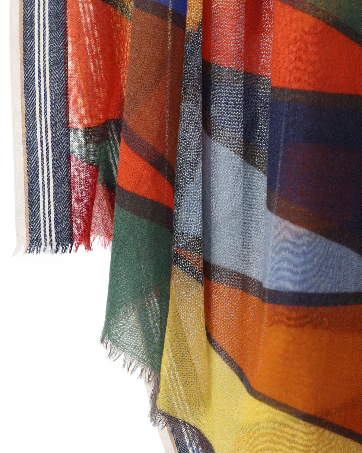 RAINBOW TRIANGLE SCARF