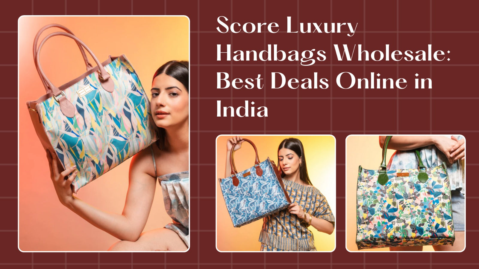 Indian luxury handbags for women – The Indian Trunk wholesale collection