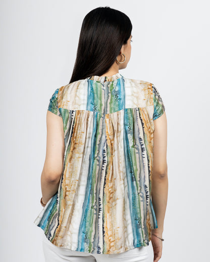 ABSTRACT TROPICAL TOP