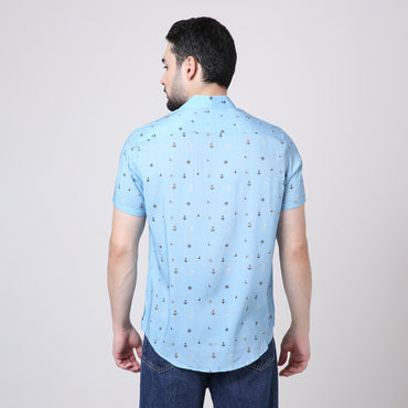 NAUTICAL PRINT SHIRT