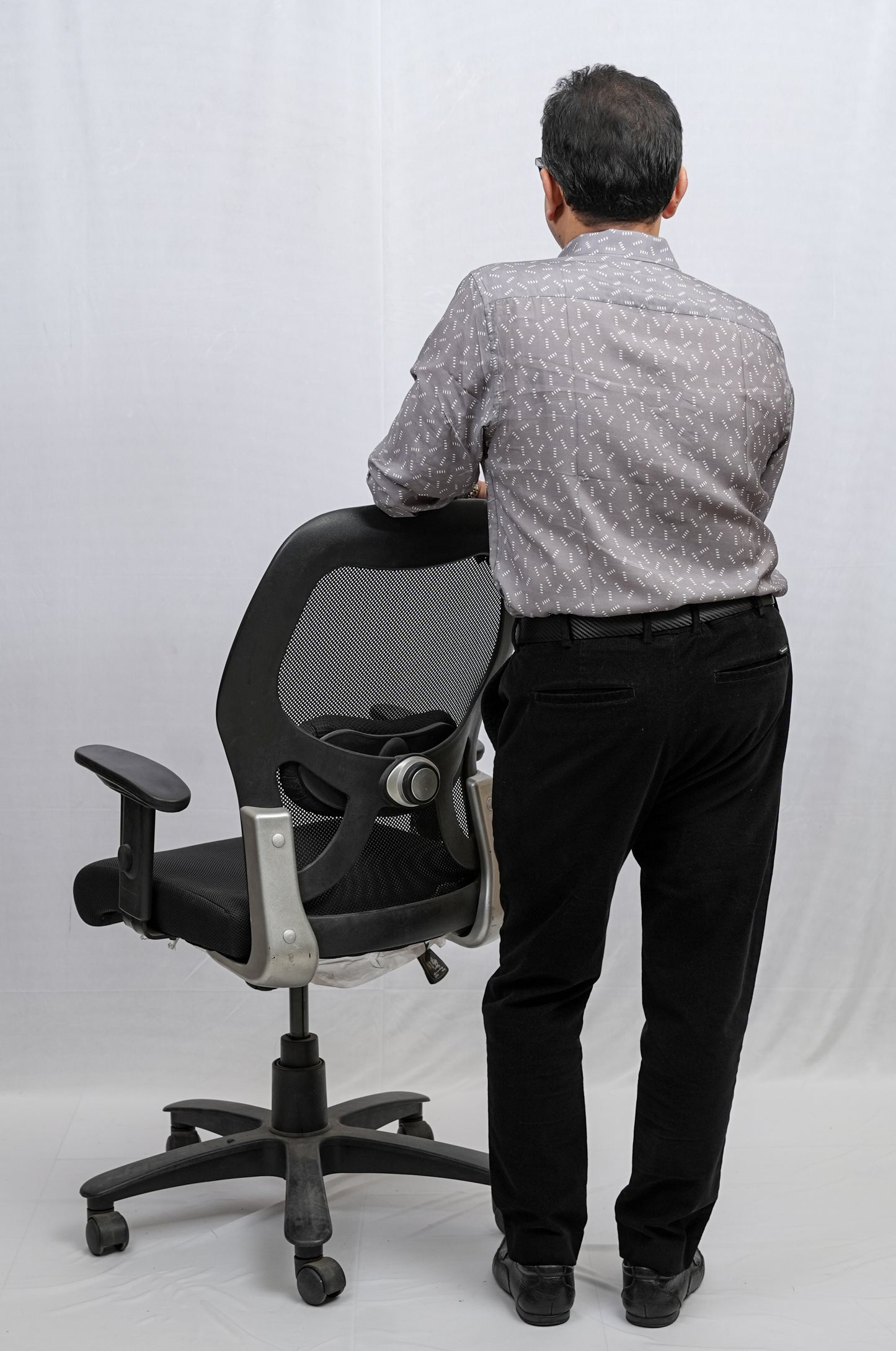 TETRIS PATTERN PRINTED SHIRT