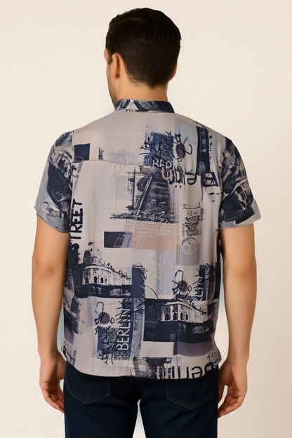 CITYSCAPE PRINTED SHIRT