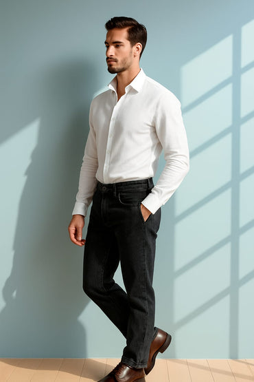 Linen White Shirt