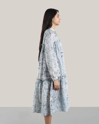 Batik Jive Dress (Blue)
