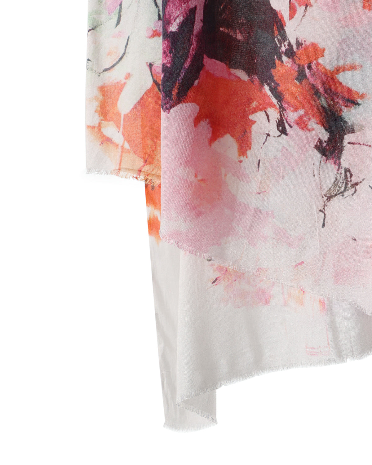 ABSTRACT FLORAL SCARF