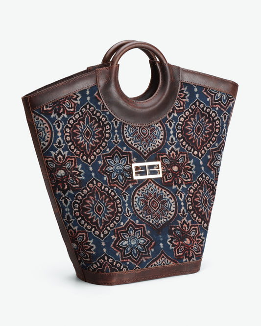 BASKET BLUES TOTE BAG